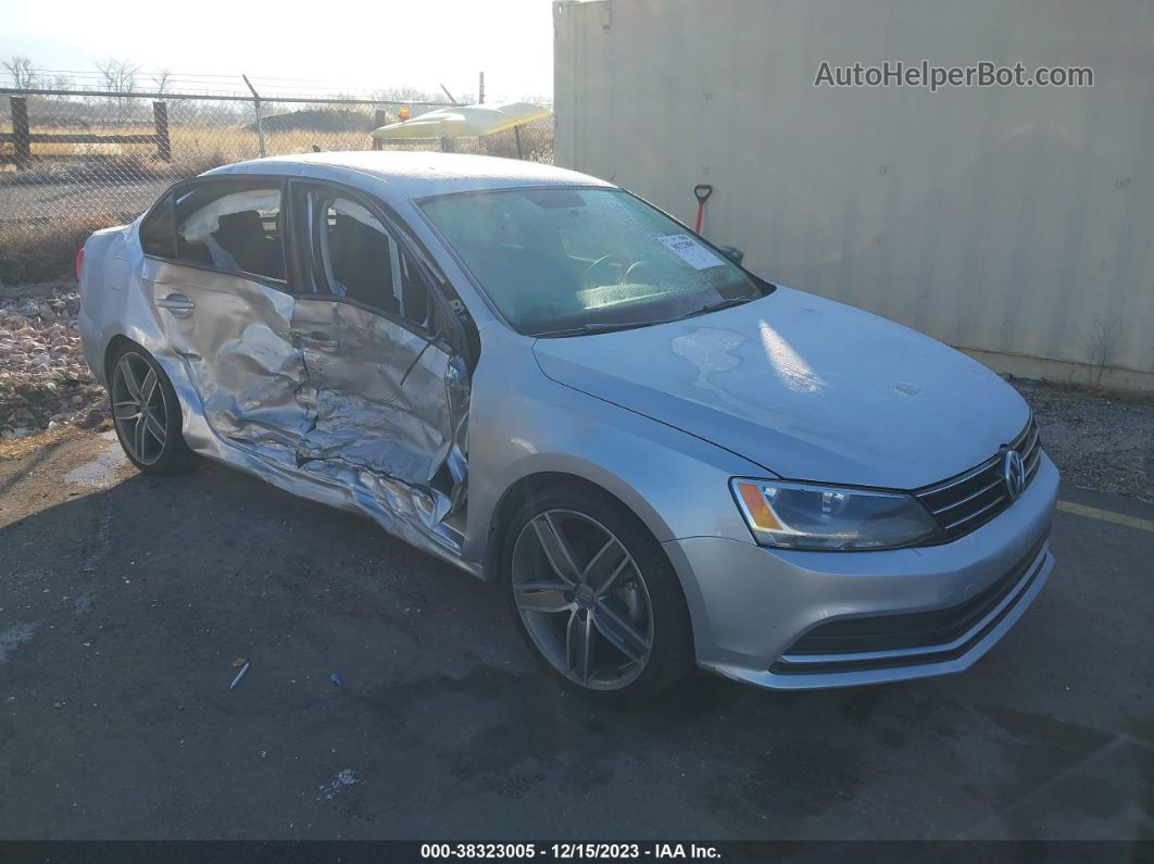 2016 Volkswagen Jetta 1.4t Se Silver vin: 3VWB67AJ1GM268132