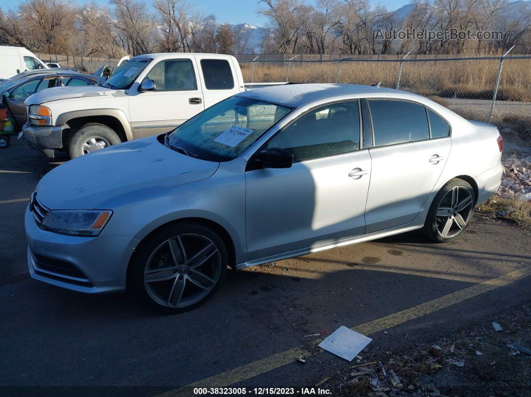 2016 Volkswagen Jetta 1.4t Se Silver vin: 3VWB67AJ1GM268132