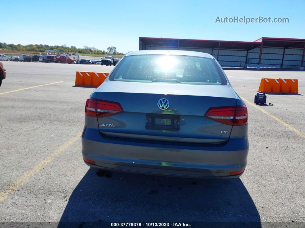 2018 Volkswagen Jetta 1.4t Gray vin: 3VWB67AJ1JM223070