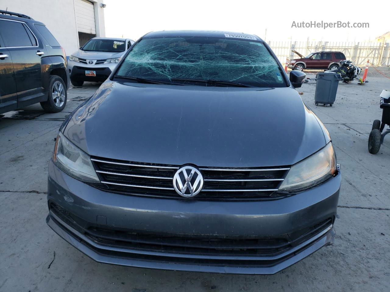 2017 Volkswagen Jetta Se Charcoal vin: 3VWB67AJ2HM342899