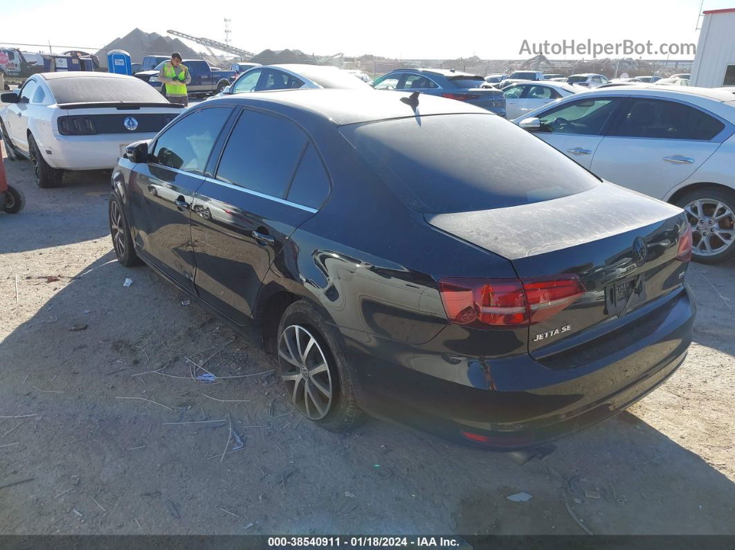 2017 Volkswagen Jetta 1.4t Se Черный vin: 3VWB67AJ3HM365429