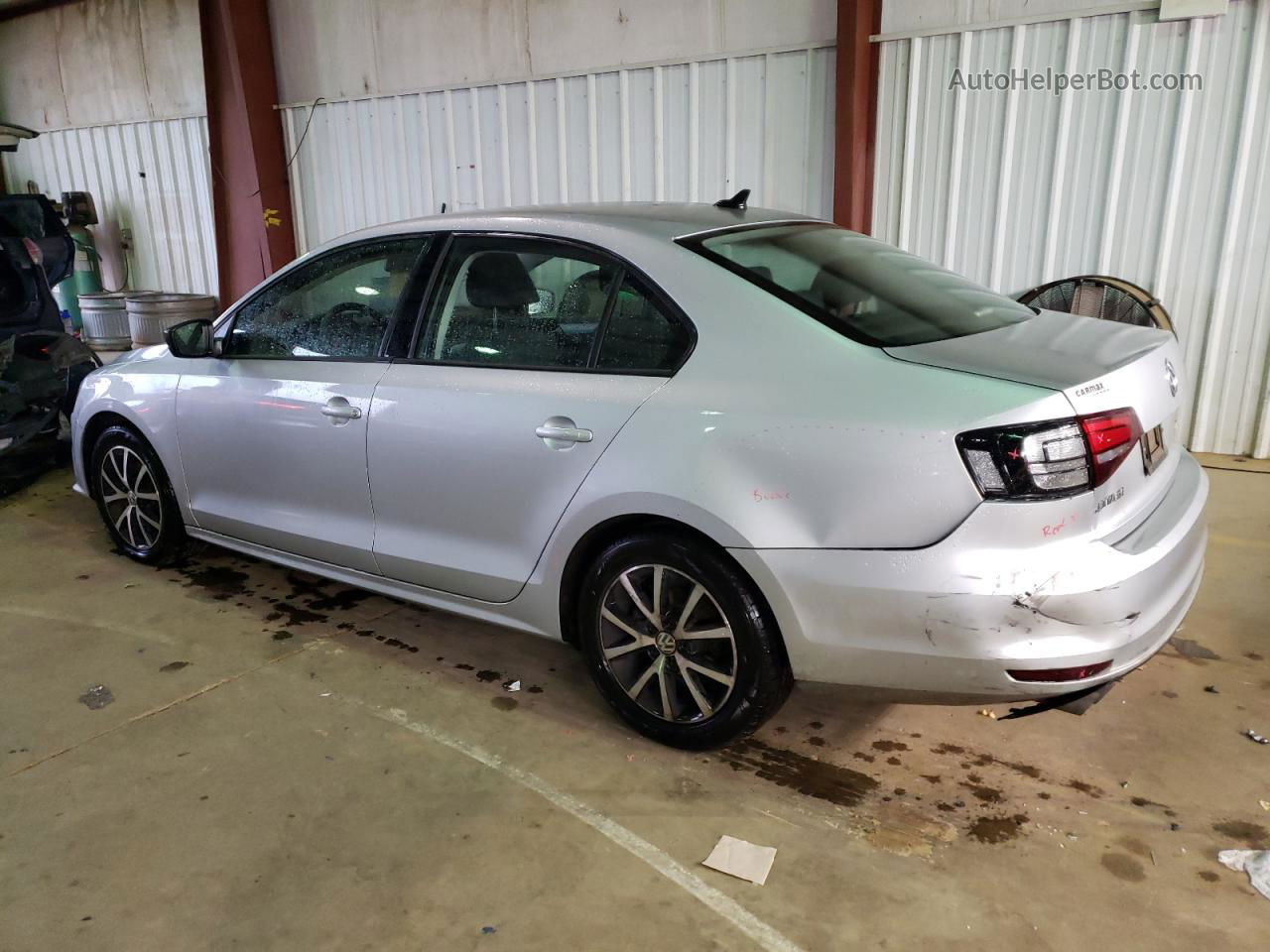 2016 Volkswagen Jetta Se Gray vin: 3VWB67AJ5GM284639