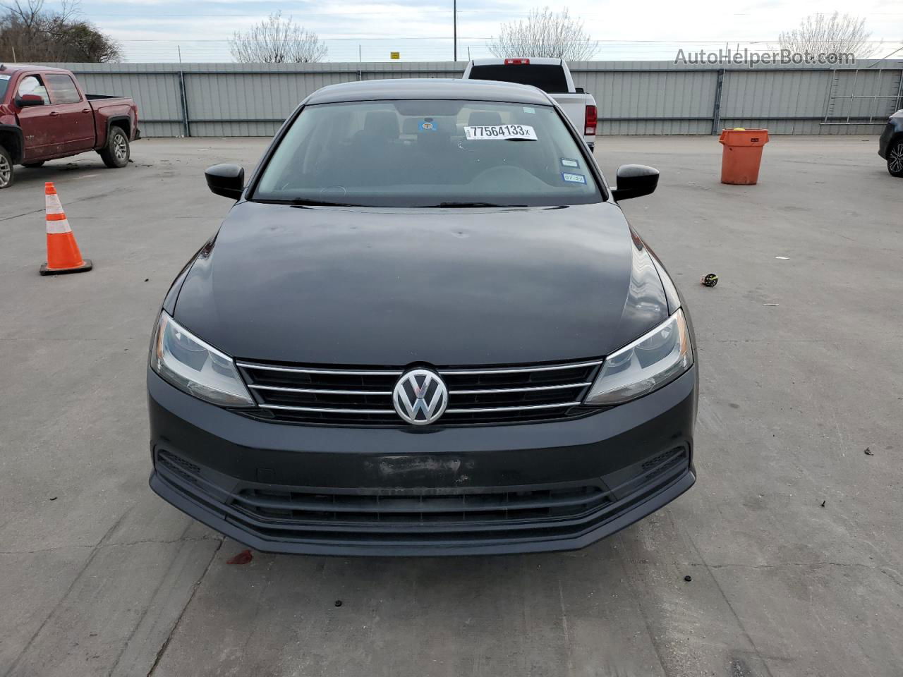 2016 Volkswagen Jetta Se Black vin: 3VWB67AJ5GM286066