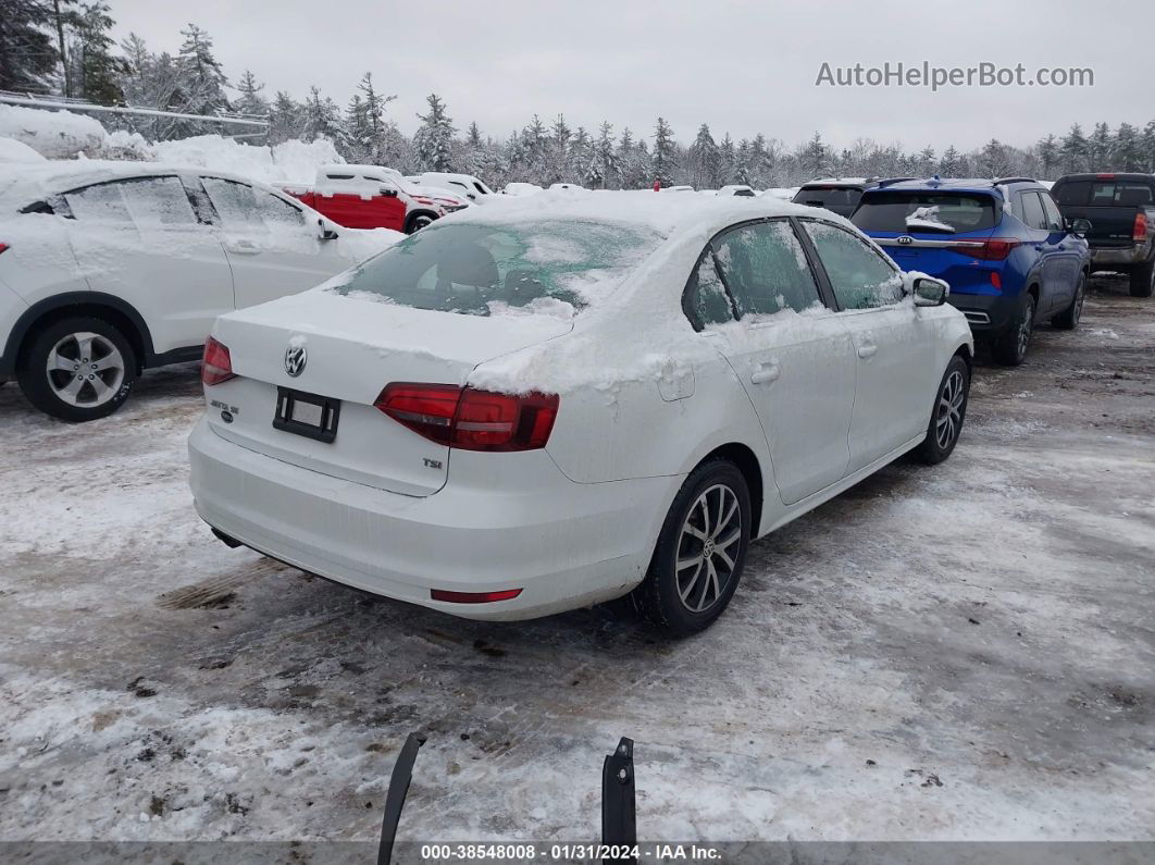 2017 Volkswagen Jetta 1.4t Se White vin: 3VWB67AJ5HM287283