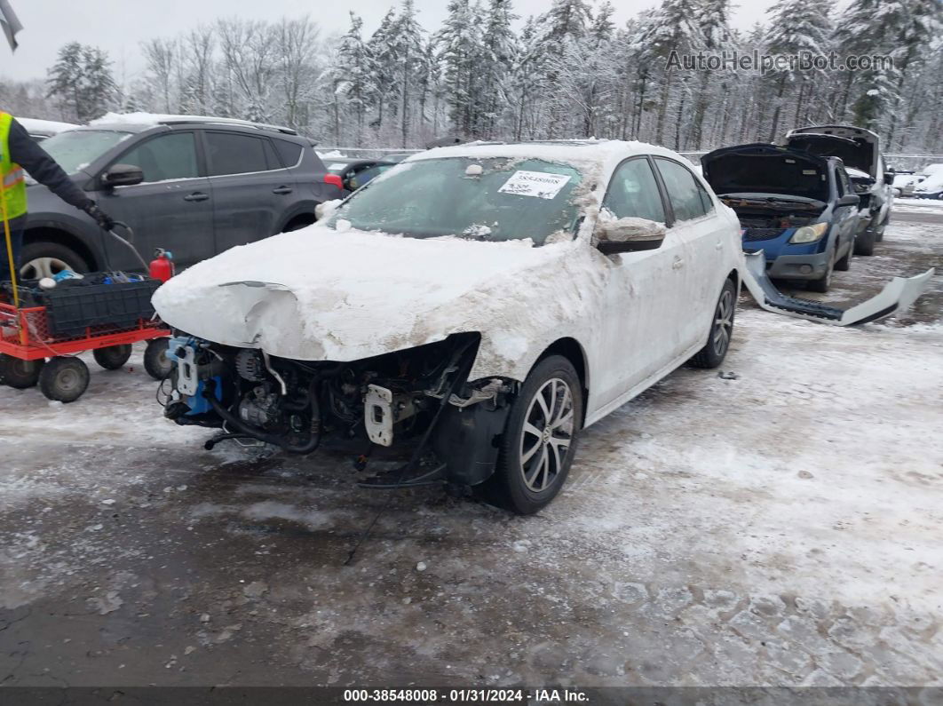 2017 Volkswagen Jetta 1.4t Se White vin: 3VWB67AJ5HM287283