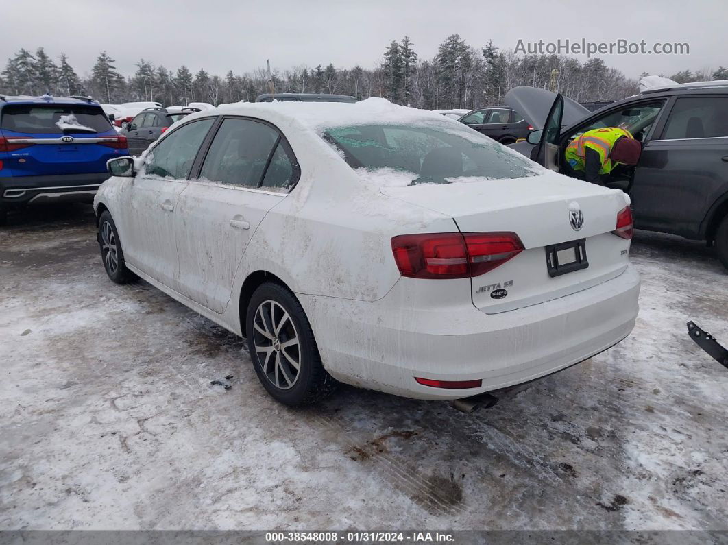 2017 Volkswagen Jetta 1.4t Se White vin: 3VWB67AJ5HM287283