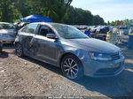 2017 Volkswagen Jetta 1.4t Se Gray vin: 3VWB67AJ6HM298499