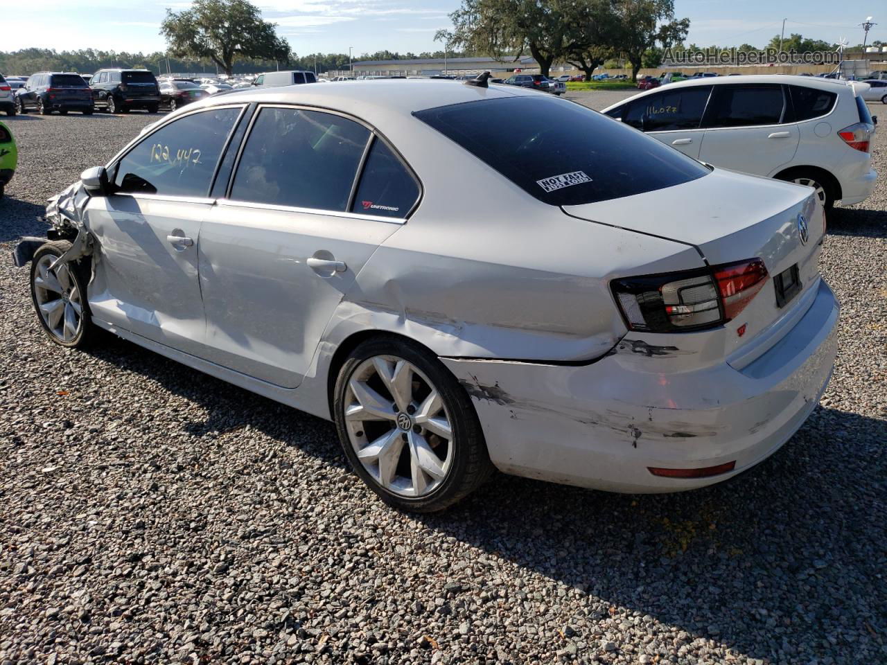 2018 Volkswagen Jetta Se White vin: 3VWB67AJ6JM241063