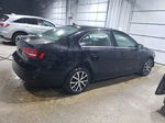 2017 Volkswagen Jetta Se Black vin: 3VWB67AJ7HM339710