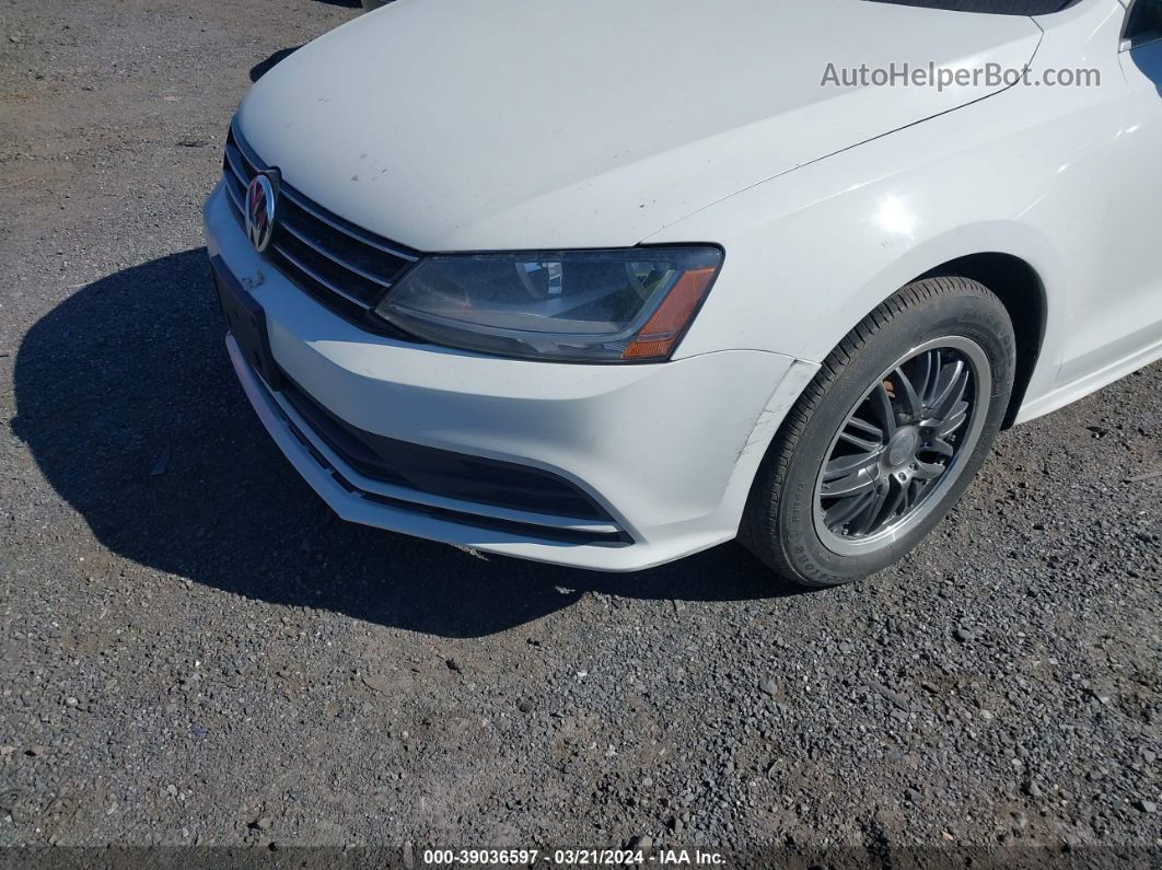 2017 Volkswagen Jetta Se White vin: 3VWB67AJ8HM242922