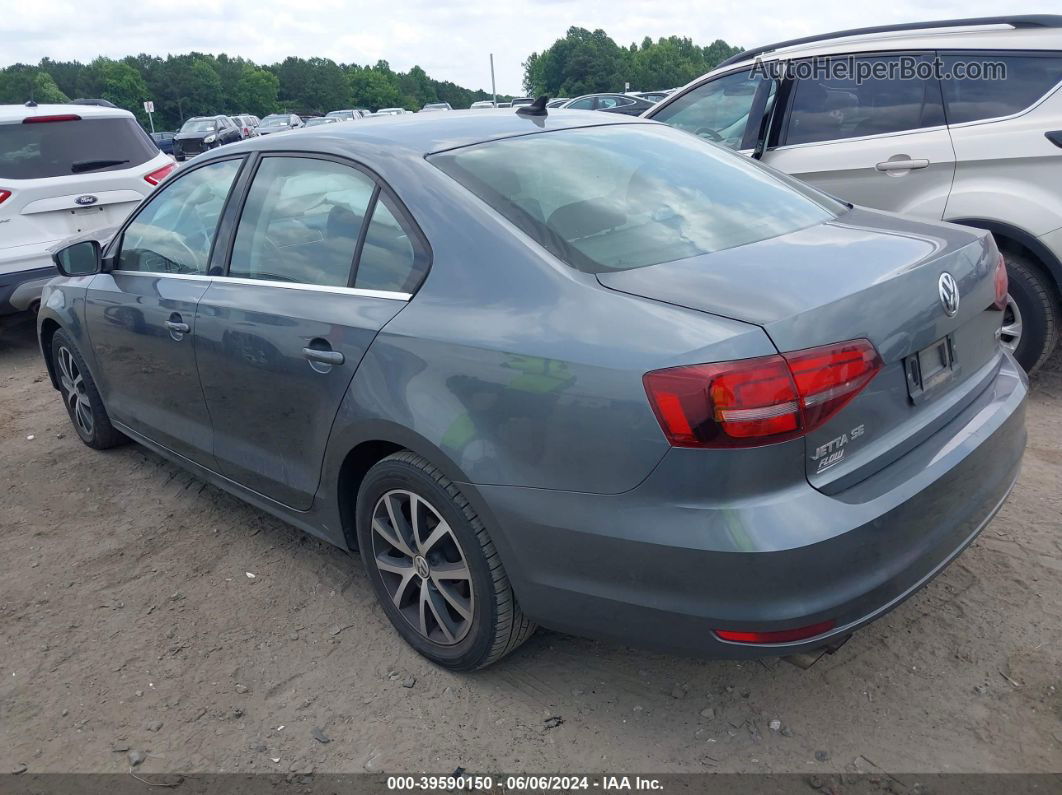 2017 Volkswagen Jetta 1.4t Se Gray vin: 3VWB67AJXHM234806