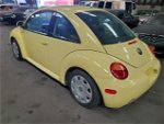 1999 Volkswagen New Beetle Gl Желтый vin: 3VWBC21C5XM452096