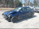 2012 Volkswagen Jetta 2.5l Se Blue vin: 3VWBP7AJ1CM302903