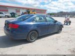 2012 Volkswagen Jetta 2.5l Se Blue vin: 3VWBP7AJ1CM302903