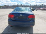 2012 Volkswagen Jetta 2.5l Se Blue vin: 3VWBP7AJ1CM302903