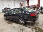 2013 Volkswagen Jetta Se Black vin: 3VWBP7AJ1DM238203