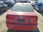 2012 Volkswagen Jetta Se Red vin: 3VWBP7AJ4CM317248