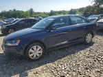 2013 Volkswagen Jetta Se Синий vin: 3VWBP7AJ4DM408537