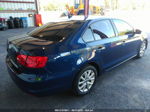 2012 Volkswagen Jetta Sedan Se W Blue vin: 3VWBP7AJ8CM319438