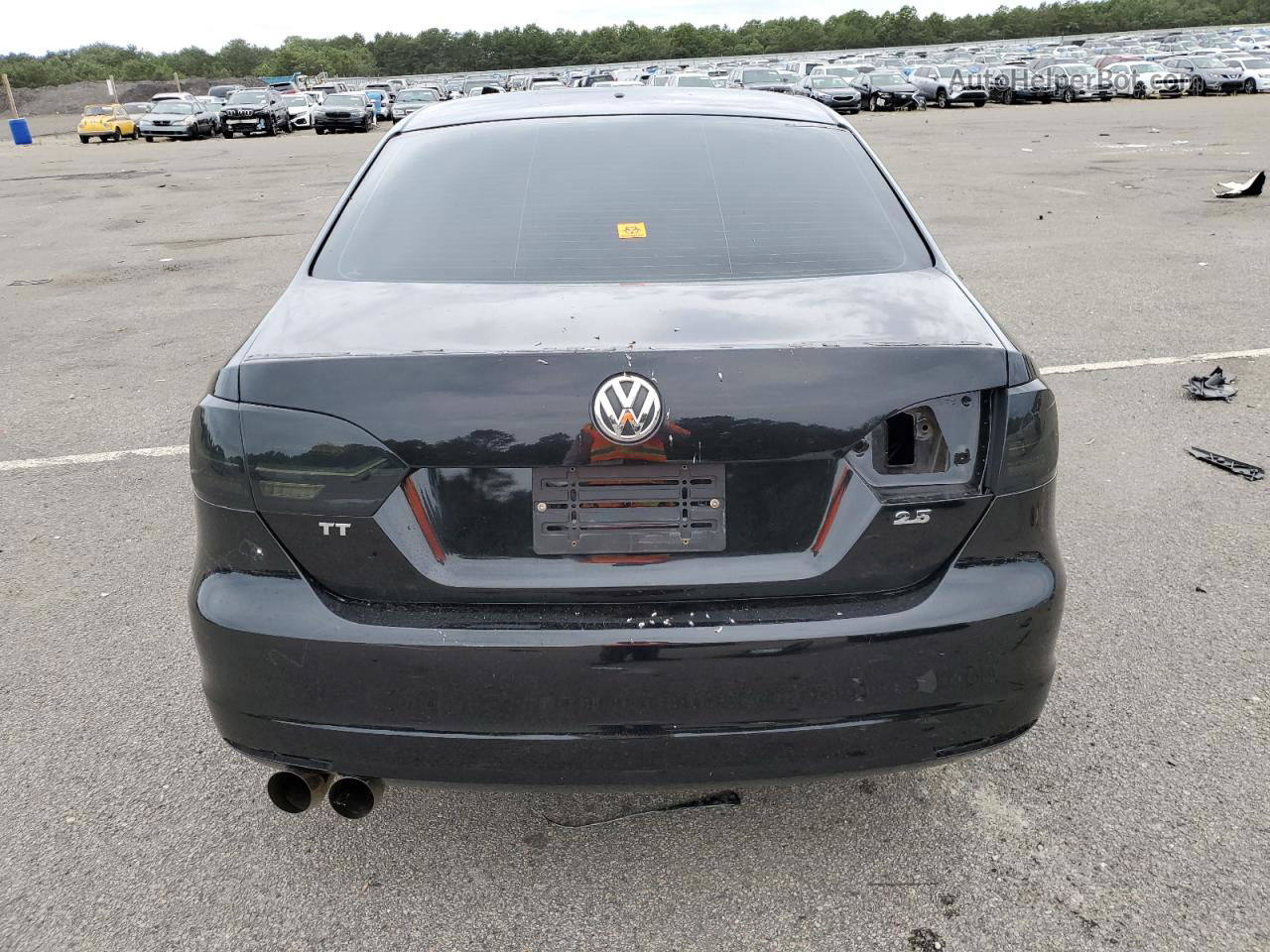 2013 Volkswagen Jetta Se Black vin: 3VWBP7AJXDM399021