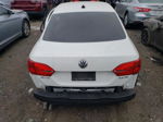 2012 Volkswagen Jetta Se White vin: 3VWBX7AJ4CM306119