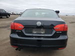 2012 Volkswagen Jetta Se Black vin: 3VWBX7AJ5CM343566