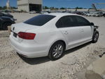 2012 Volkswagen Jetta Se White vin: 3VWBX7AJ7CM030082