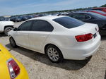 2012 Volkswagen Jetta Se White vin: 3VWBX7AJ7CM030082