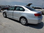 2011 Volkswagen Jetta Se Silver vin: 3VWBX7AJ8BM108254