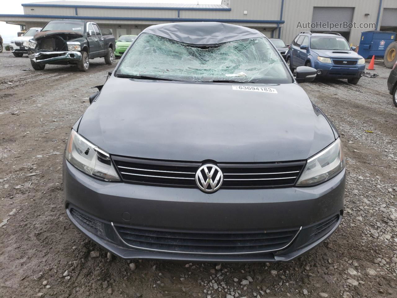 2013 Volkswagen Jetta Se Blue vin: 3VWBX7AJ8DM388101