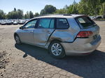 2015 Volkswagen Golf Sportwagen S Silver vin: 3VWC17AU0FM512381