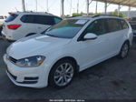 2016 Volkswagen Golf Sportwagen Tsi Se 4-door White vin: 3VWC17AU0GM513354