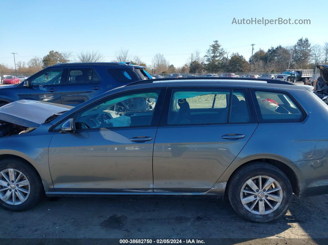 2016 Volkswagen Golf Sportwagen Tsi S 4-door Gray vin: 3VWC17AU0GM516920