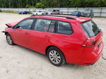 2016 Volkswagen Golf Sportwagen S Red vin: 3VWC17AU0GM517520