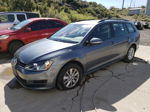 2015 Volkswagen Golf Sportwagen S Gray vin: 3VWC17AU1FM501325