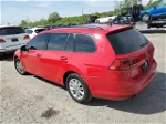 2015 Volkswagen Golf Sportwagen S Red vin: 3VWC17AU1FM515743