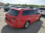 2015 Volkswagen Golf Sportwagen S Red vin: 3VWC17AU1FM515743