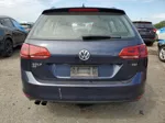 2016 Volkswagen Golf Sportwagen S Синий vin: 3VWC17AU1GM522080