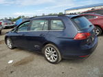 2016 Volkswagen Golf Sportwagen S Синий vin: 3VWC17AU1GM522080