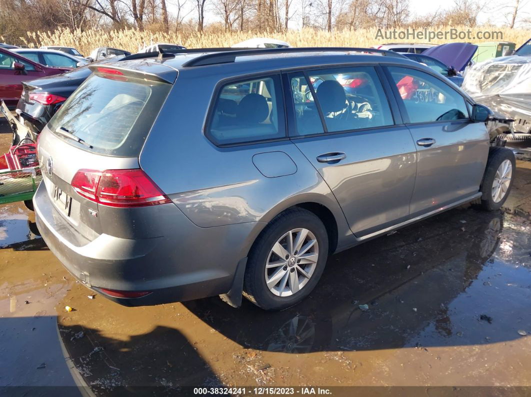 2016 Volkswagen Golf Sportwagen Tsi S 4-door Серебряный vin: 3VWC17AU2GM509080