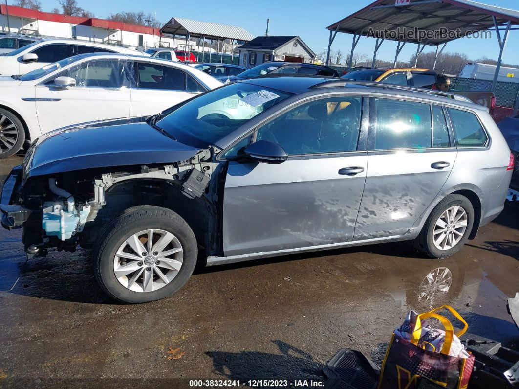 2016 Volkswagen Golf Sportwagen Tsi S 4-door Silver vin: 3VWC17AU2GM509080