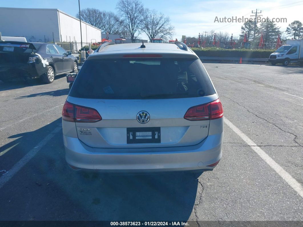 2016 Volkswagen Golf Sportwagen Tsi S 4-door Silver vin: 3VWC17AU2GM514652