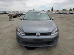 2017 Volkswagen Golf Sportwagen S Gray vin: 3VWC17AU2HM530867