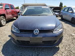 2016 Volkswagen Golf Sportwagen S Blue vin: 3VWC17AU5GM508389