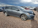 2017 Volkswagen Golf Sportwagen S Gray vin: 3VWC17AU5HM505154