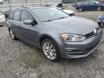 2016 Volkswagen Golf Sportwagen S Gray vin: 3VWC17AU6GM514489