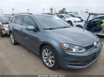 2016 Volkswagen Golf Sportwagen Tsi Se 4-door Gray vin: 3VWC17AU7GM518180