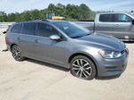 2016 Volkswagen Golf Sportwagen S Gray vin: 3VWC17AU7GM520768