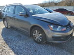 2015 Volkswagen Golf Sportwagen S Gray vin: 3VWC17AU9FM501413