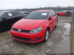 2015 Volkswagen Golf Sportwagen Tsi S 4-door Red vin: 3VWC17AU9FM515716